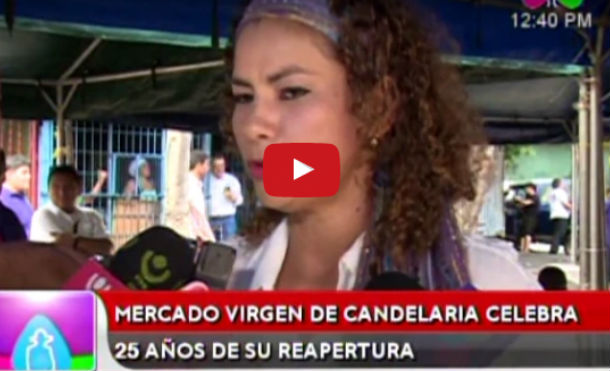 Mercado Virgen de Candelaria celebra 25 años de su reapertura