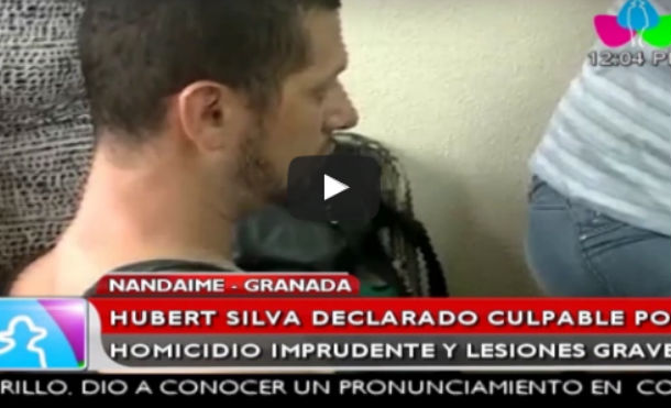 Hubert Silva declarado culpable por homicidio imprudente y lesiones graves