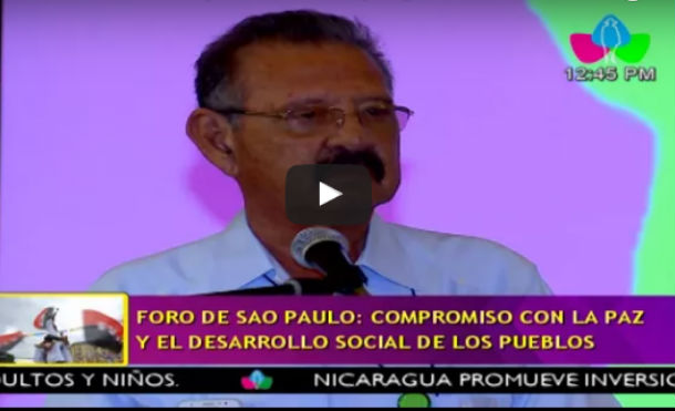 Foro de Sao Paulo: Compromiso con la paz y el desarrollo social de los pueblos