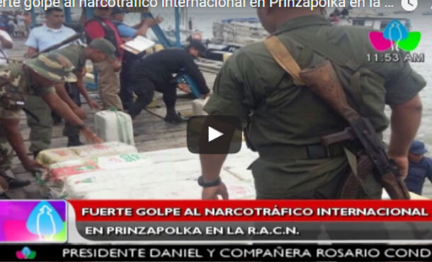 Fuerte golpe al narcotráfico internacional en Prinzapolka en la R.A.C.N.