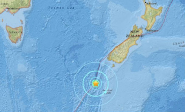 Sismo de magnitud 6.4 sacude sur de Nueva Zelanda