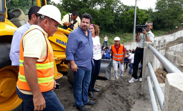 Alcaldía de Managua verifica avances en proyectos de drenaje en Managua