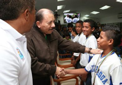 Abanderamiento la selección sub-12 que jugará en Taiwán