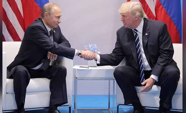 Trump confirma que charló con Putin en la cena del G20 y califica de "enferma" a la prensa de EE.UU.