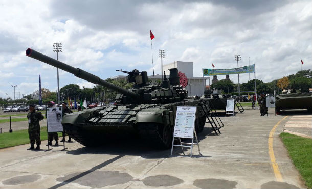 Ejército de Nicaragua inaugura Exposición Estática en Plaza La Fe