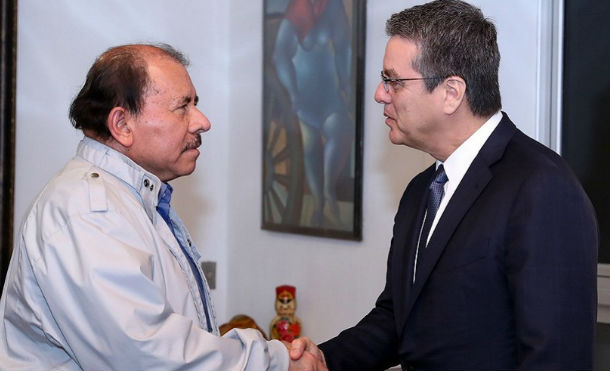 Reunión del Presidente Daniel con el Director General de la OMC