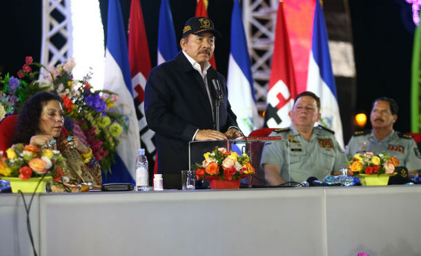 Comandante Daniel preside acto del 38 aniversario de la Fuerza Naval del Ejército de Nicaragua