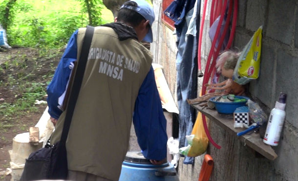 Nindirí: Desarrollan jornada de salud para erradicar al zancudo transmisor del Dengue