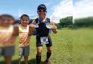 El deportista nicaragüense Augusto Camey se prepara para Juegos Centroamericanos 2017