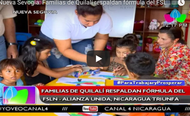 Nueva Segovia: Familias de Quilalí respaldan fórmula del FSLN Alianza Unidad Nicaragua Triunfa