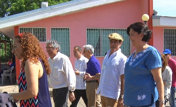 Delegación del Banco Mundial visita proyectos ejecutados por el Gobierno en La Paz Centro