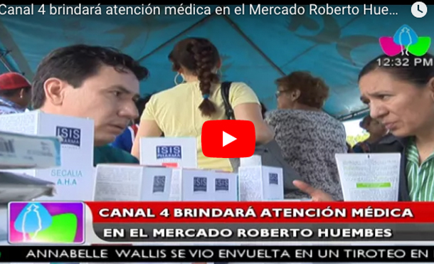 Canal 4 brindará atención médica en el Mercado Roberto Huembes