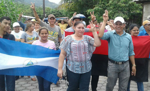 Chontales: municipio de Cuapa respalda a fórmula del Frente Sandinista