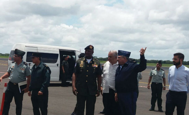 Llega a Nicaragua Comandante General de la Fuerza Armada de Venezuela para conmemoración del Ejército de Nicaragua