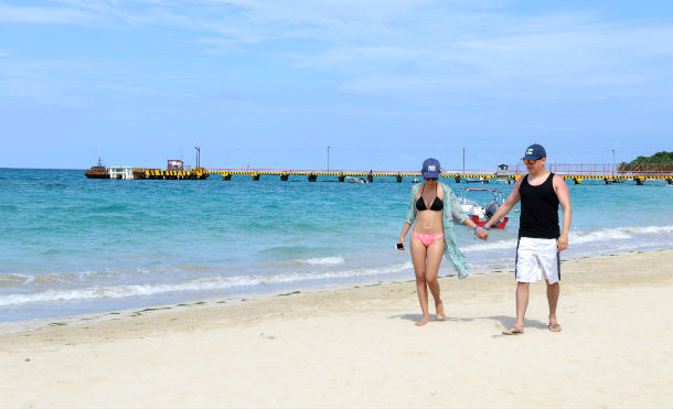 Gobierno Sandinista inaugura rehabilitación del Muelle Municipal de Corns Island