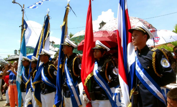 Corinto celebra fiestas patrias con amor y gratitud a nuestros héroes nacionales