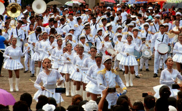 Corinto celebra fiestas patrias con amor y gratitud a nuestros héroes nacionales