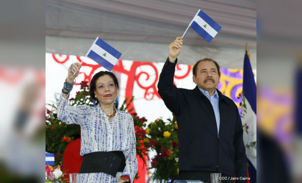 Comandante Daniel y Compañera Rosario presidirán desfiles patrios