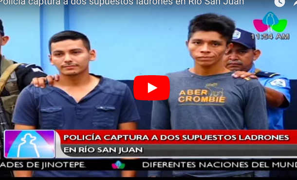 Policía captura a dos supuestos ladrones en Río San Juan