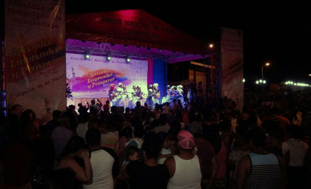 Noches de cumbia Chinandegana en el Parque de Ferias