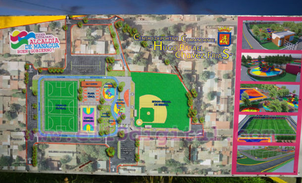 Mañana será inaugurado el Complejo Deportivo Hugo Chávez en la Colonia 14 de Septiembre