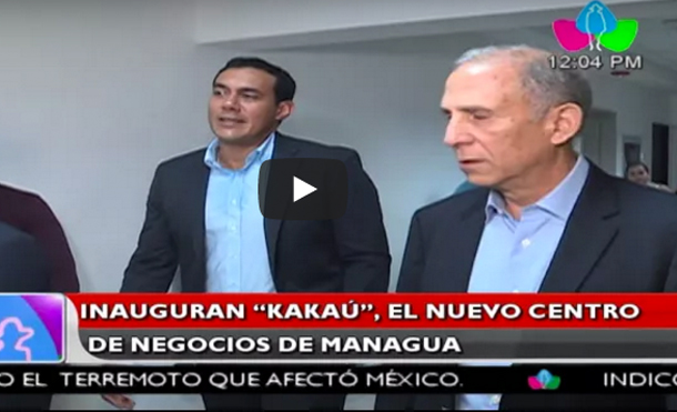 Inauguran ¨Kakaú¨, el nuevo centro de negocios de Managua