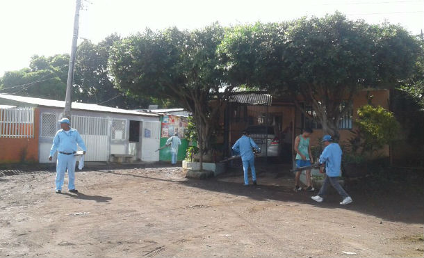 Jornada antiepidémica avanza en barrios de Managua