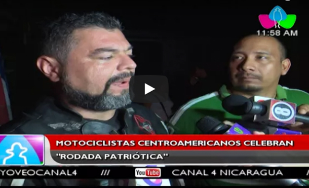 Motociclistas Centroamericanos Celebran “Rodada Patriótica”