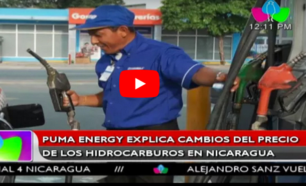 Puma Energy explica cambios del precio de los hidrocarburos en Nicaragua