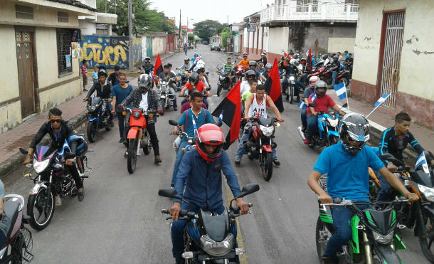 Motorizados de San Isidro participan en el Rally Patrio