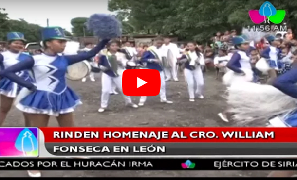 Rinden Homenaje al Cro. William Fonseca en León