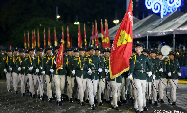 Compañera Rosario destaca celebración del 38 aniversario del Ejército de Nicaragua