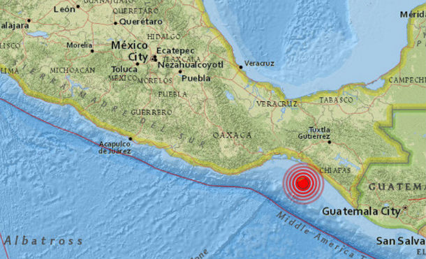 Un terremoto de magnitud 5,7 sacude México este domingo