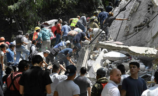 Un terremoto de 7.1 grados en la escala de Richter sacudió México: hay al menos 90 muertos