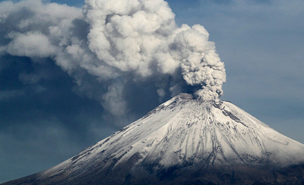 El volcán Popocatépetl hace erupción tras el terremoto en México