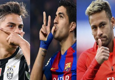 Dybala, Neymar y Suárez, los primeros nominados al Balón de Oro