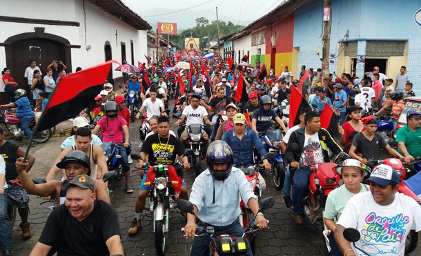 El Sauce: Espectacular y masivo cierre de campaña electoral del Frente Sandinista