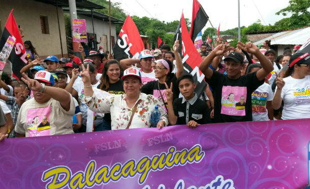 Madriz: Masivo cierre de campaña del FSLN en Palacagüina