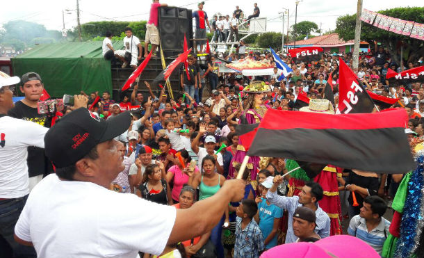 Multitudinario cierre de campaña del FSLN en el municipio de Villanueva.