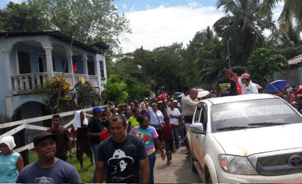 Espectacular cierre de campaña electoral en el municipio de Waspán