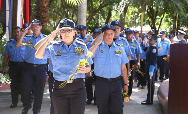 Policía Nacional y Ejército de Nicaragua destacan legado imperecedero del Comandante Carlos Fonseca