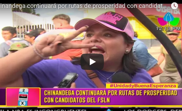 Chinandega continuará por rutas de prosperidad con candidatos del FSLN