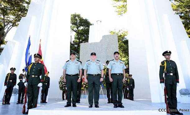 Ejército de Nicaragua conmemora el Día del Soldado de la Patria