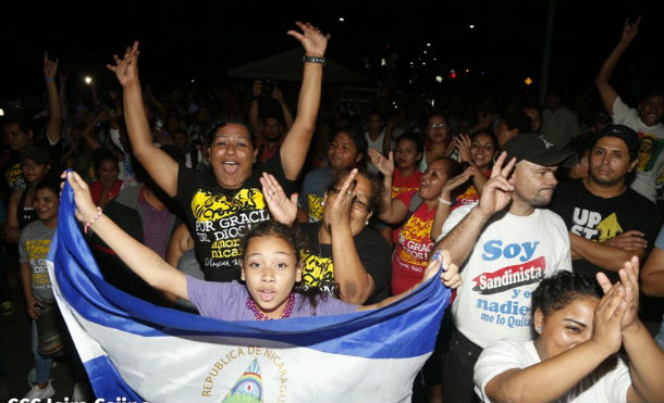 Frente Sandinista celebra amplia victoria en elecciones municipales