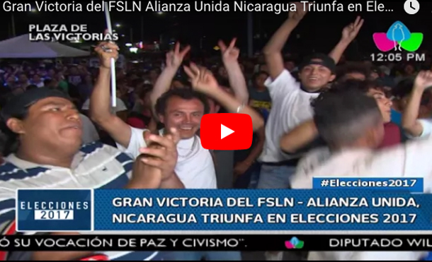 Gran Victoria del FSLN Alianza Unida Nicaragua Triunfa en Elecciones 2017