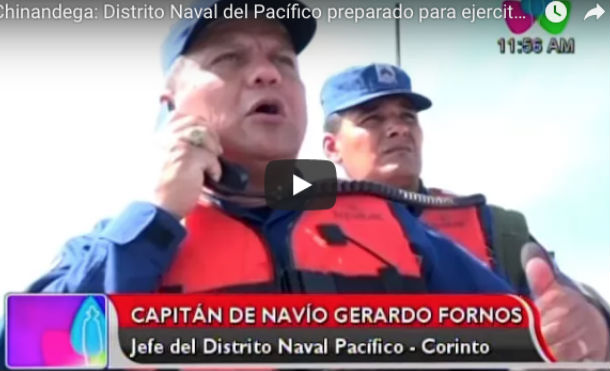 Chinandega: Distrito Naval del Pacífico preparado para ejercito nacional de protección de la vida