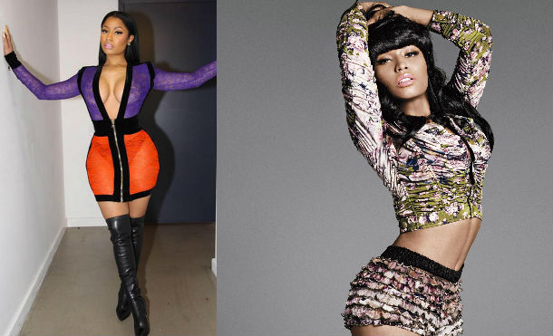 Nicki Minaj calienta diciembre con atrevido topless