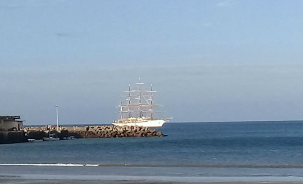 Crucero Sea Cloud pasa fin de año en Nicaragua