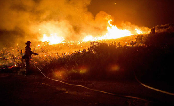 Incendios en California: “Cayó un torbellino de fuego y no pudimos hacer nada”