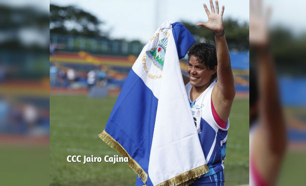 Dalila Rugama le da el oro a Nicaragua y obtiene nuevo récord en lanzamiento de jabalina